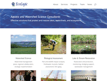 Tablet Screenshot of ecologicllc.com